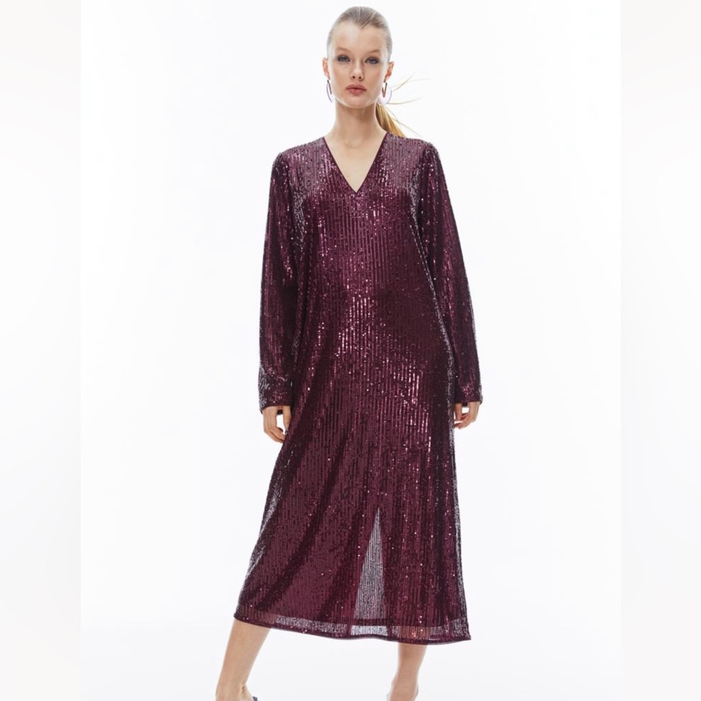 H&M sequin dress